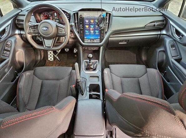 JF1VBAF68N9002492 2022 SUBARU WRX Gray წინა პანელის ხედი
