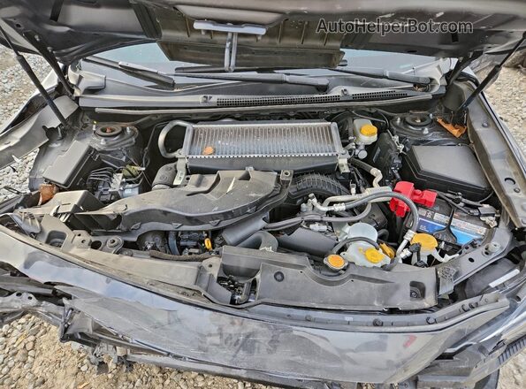 JF1VBAF68N9002492 2022 SUBARU WRX Gray უკანა სალონის ხედი