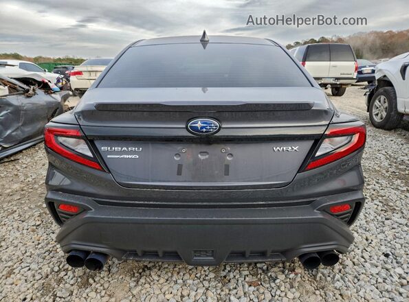 JF1VBAF68N9002492 2022 SUBARU WRX Gray უკანა ხედი