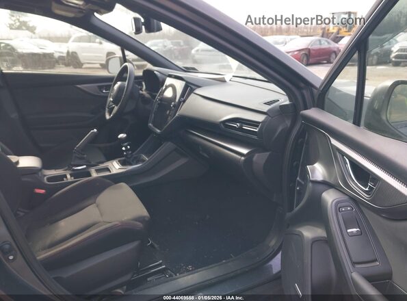 JF1VBAF68P9819223 2023 SUBARU WRX Gray წინა სალონის ხედი