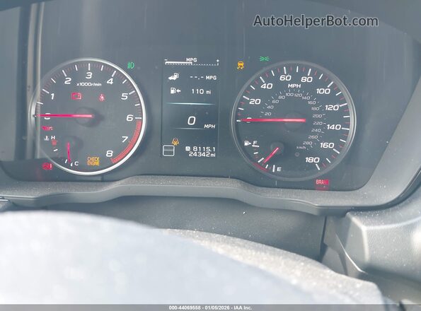 JF1VBAF68P9819223 2023 SUBARU WRX Gray უკანა სავარძლების ხედი