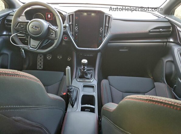 JF1VBAH62S9806358 2025 SUBARU WRX Silver Вид панелі приладів