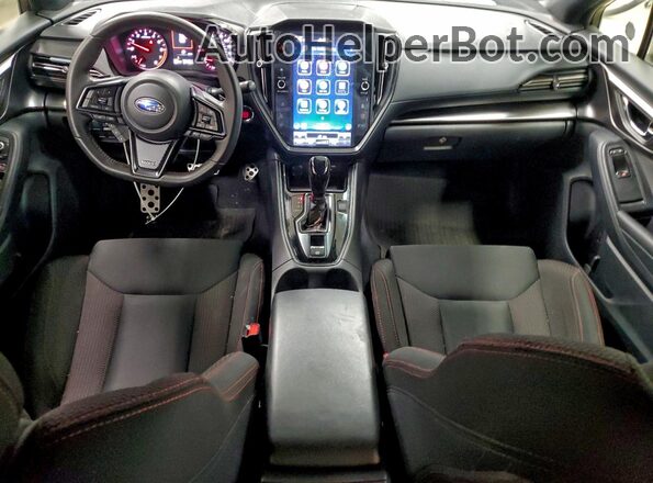 JF1VBAH66P8815769 2023 SUBARU WRX Белый Вид панели приборов