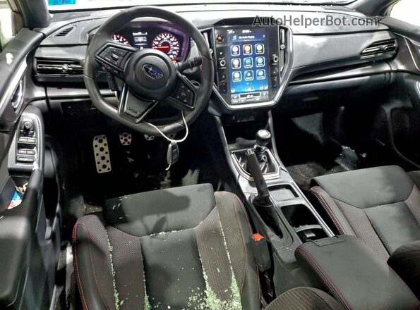 JF1VBAH66R9801335 2024 SUBARU WRX Silver Вид панелі приладів