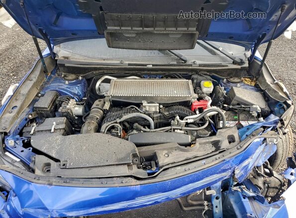 JF1VBAH6XN8028840 2022 SUBARU WRX Blue Rear interior view