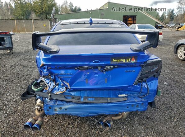 JF1VBAH6XN8028840 2022 SUBARU WRX Blue Rear view