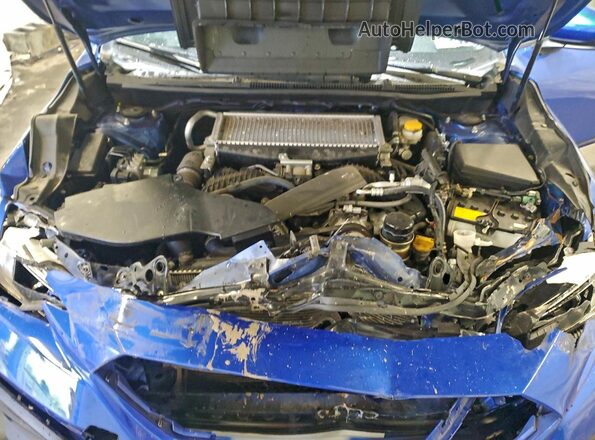 JF1VBAL62P9800607 2023 SUBARU WRX Blue Вид задньої частини салону