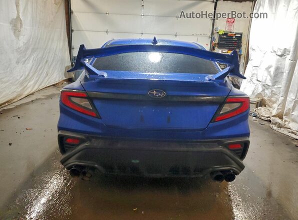 JF1VBAL62P9800607 2023 SUBARU WRX Blue Вид ззаду