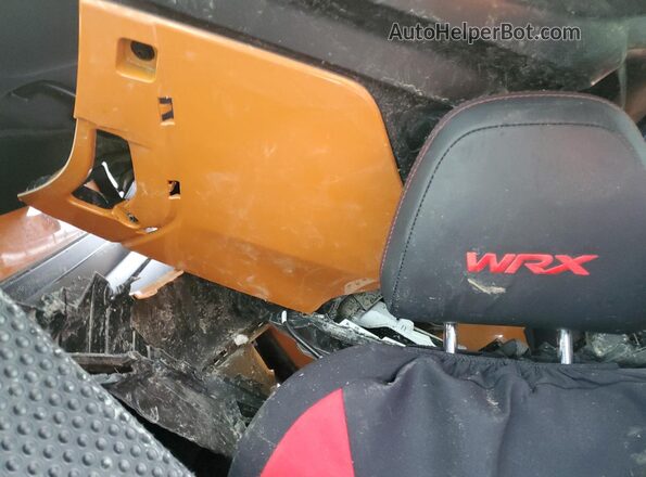 JF1VBAL65N9009744 2022 SUBARU WRX Orange Widok tylnych siedzeń