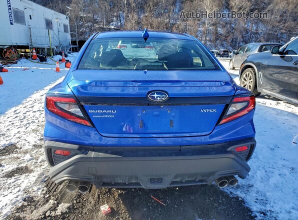 JF1VBAL68P9824717 2023 SUBARU WRX Blue Вид ззаду
