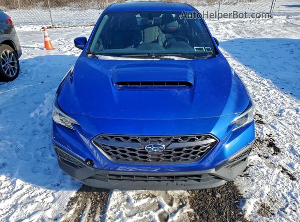 JF1VBAL68P9824717 2023 SUBARU WRX Blue Вид задньої частини салону