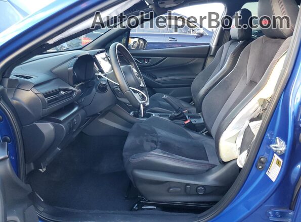JF1VBAL6XP9801570 2023 SUBARU WRX Blue წინა სალონის ხედი