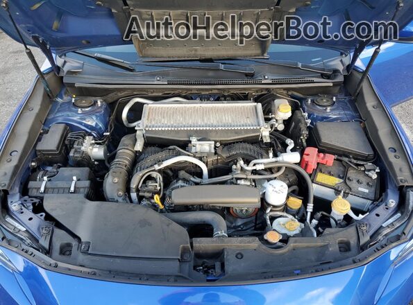 JF1VBAL6XP9801570 2023 SUBARU WRX Blue უკანა სალონის ხედი