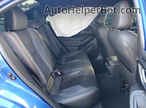 JF1VBAL6XP9801570 2023 SUBARU WRX Blue უკანა სავარძლების ხედი