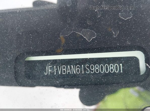 JF1VBAN61S9800801 2025 SUBARU WRX White Widok komory silnika