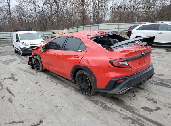 JF1VBAU67N8006977 2022 SUBARU WRX Red Rear left