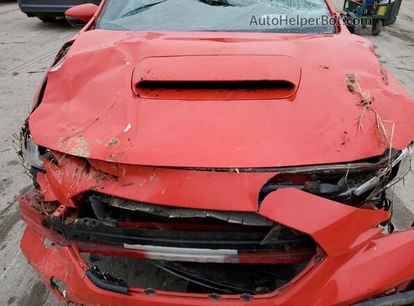 JF1VBAU67N8006977 2022 SUBARU WRX Red Rear interior view