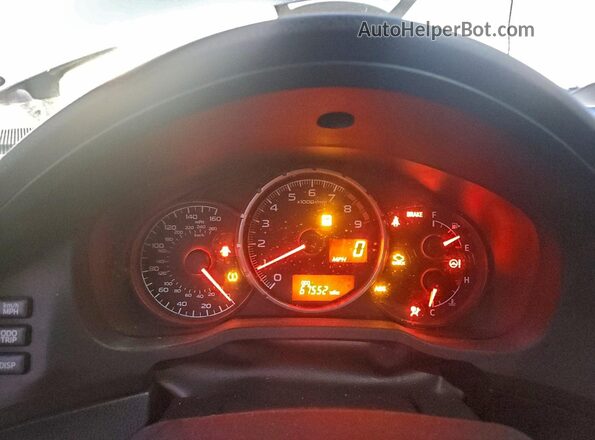 JF1ZCAB18K9601171 2019 SUBARU BRZ White Vista del cuadro de instrumentos