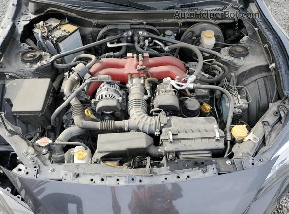JF1ZCAC10L9703810 2020 SUBARU BRZ Gray უკანა სალონის ხედი