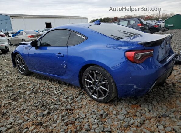 JF1ZCAC11H9601553 2017 SUBARU BRZ Blue Հետևի ձախ