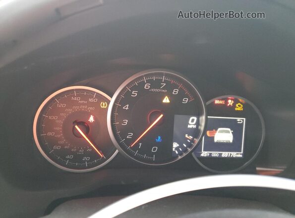 JF1ZCAC11H9601553 2017 SUBARU BRZ Blue Սարքավորումների վահանակի տեսք