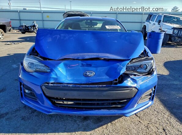 JF1ZCAC11L9701662 2020 SUBARU BRZ Blue Вид спереду