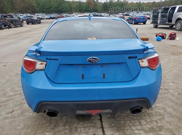 JF1ZCAC12G9600748 2016 SUBARU BRZ Blue Հետևի տեսք