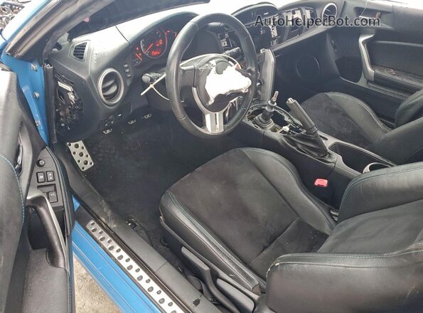 JF1ZCAC12G9600748 2016 SUBARU BRZ Blue Առջևի վահանակի տեսք