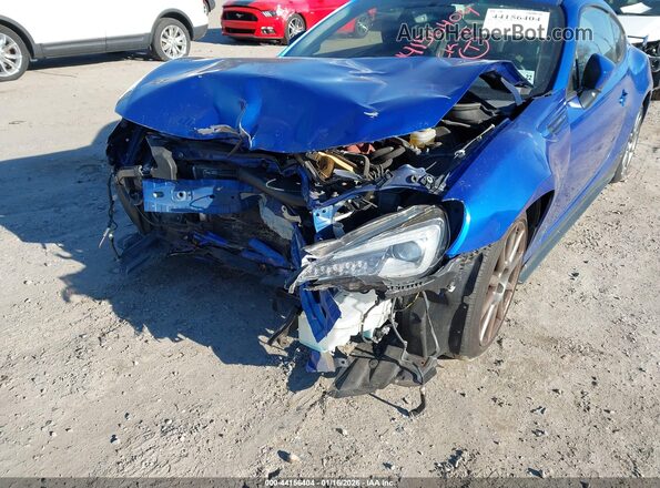 JF1ZCAC12H9604333 2017 SUBARU BRZ Blue Widok z przodu