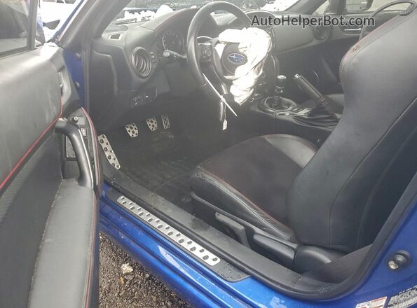 JF1ZCAC12L9700116 2020 SUBARU BRZ Blue Вид панелі приладів