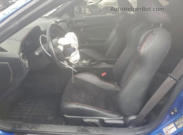 JF1ZCAC12L9700116 2020 SUBARU BRZ Blue Вид салону спереду