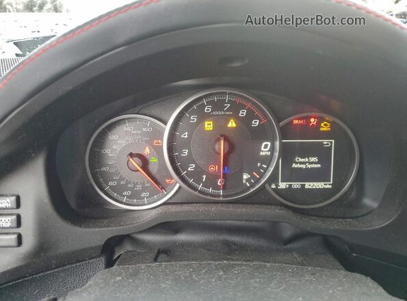 JF1ZCAC12L9700116 2020 SUBARU BRZ Blue Вид щитка приладів