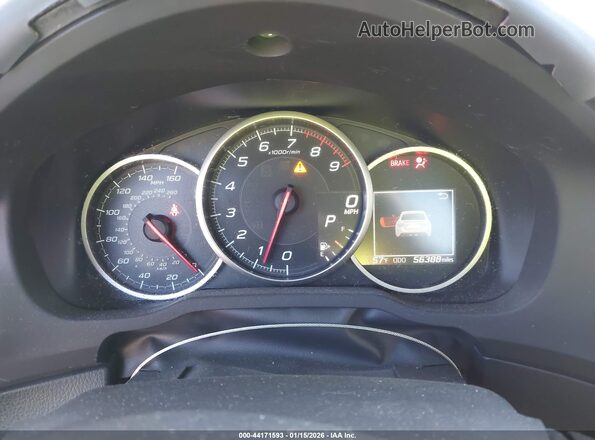JF1ZCAC13H8605335 2017 SUBARU BRZ White Widok tylnych siedzeń