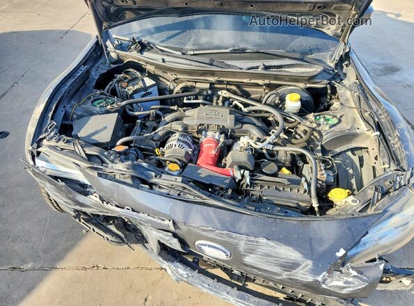 JF1ZCAC13J8602912 2018 SUBARU BRZ Gray Вид задньої частини салону