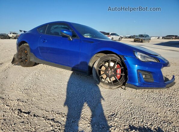 JF1ZCAC14J9601648 2018 SUBARU BRZ Blue Przód prawy