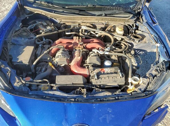 JF1ZCAC14J9601648 2018 SUBARU BRZ Blue Widok wnętrza z tyłu