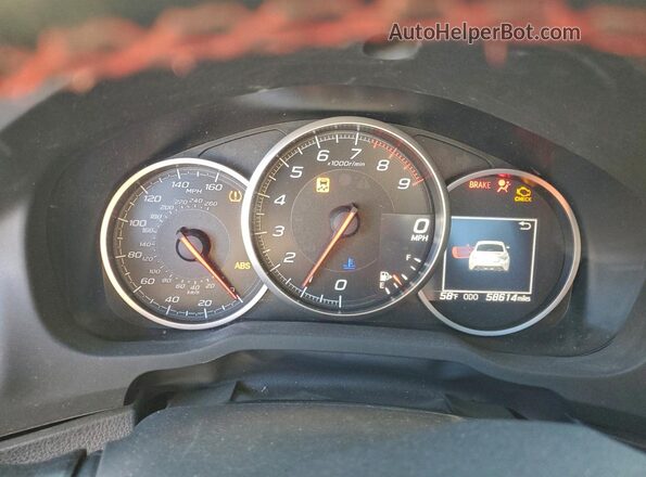 JF1ZCAC14J9601648 2018 SUBARU BRZ Blue Widok zestawu wskaźników