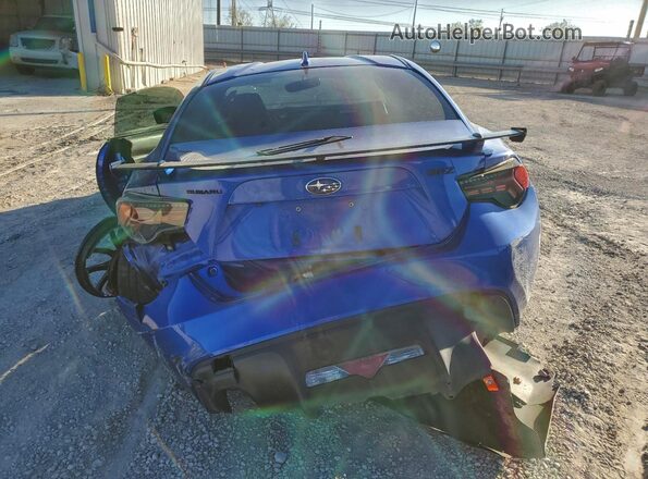 JF1ZCAC14J9601648 2018 SUBARU BRZ Blue Widok z tyłu