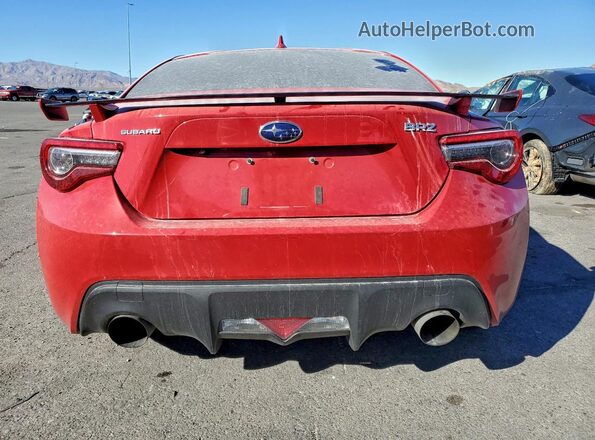 JF1ZCAC15J9600217 2018 SUBARU BRZ Красный Вид сзади