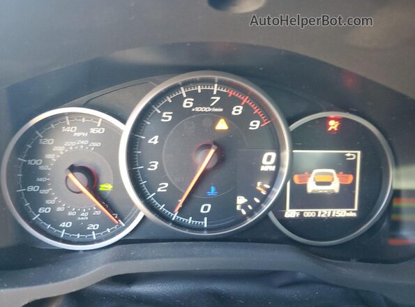 JF1ZCAC16J9602090 2018 SUBARU BRZ Blue Вид щитка приладів