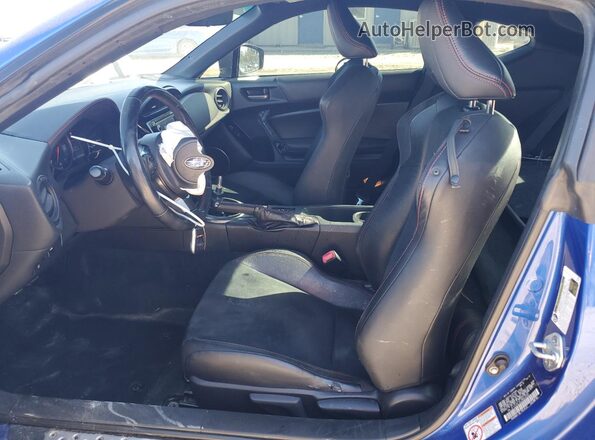 JF1ZCAC16J9602090 2018 SUBARU BRZ Blue Вид салону спереду