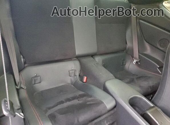 JF1ZCAC18L9700928 2020 SUBARU BRZ Black Widok tylnych siedzeń