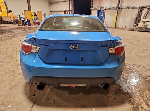 JF1ZCAC19G9600665 2016 SUBARU BRZ Blue Հետևի տեսք