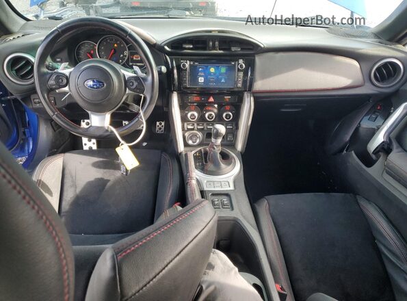 JF1ZCAC19J8601506 2018 SUBARU BRZ Blue Dashboard view