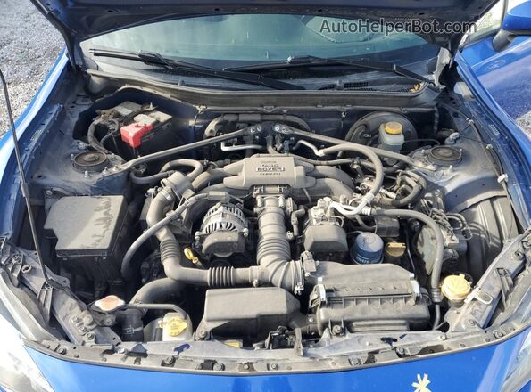 JF1ZCAC19J8601506 2018 SUBARU BRZ Blue Rear interior view