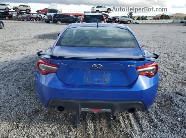 JF1ZCAC19J8601506 2018 SUBARU BRZ Blue Rear view