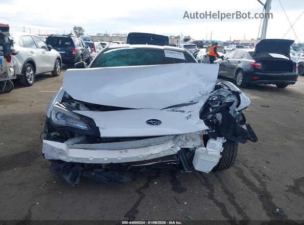JF1ZCAD14L9700679 2020 SUBARU BRZ White უკანა სალონის ხედი