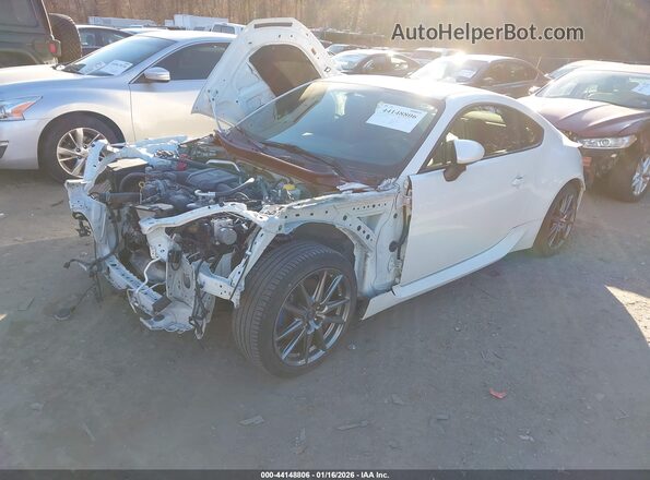 JF1ZDBB10N9702812 2022 SUBARU BRZ White წინა მარცხენა ხედი სამი მეოთხედიდან