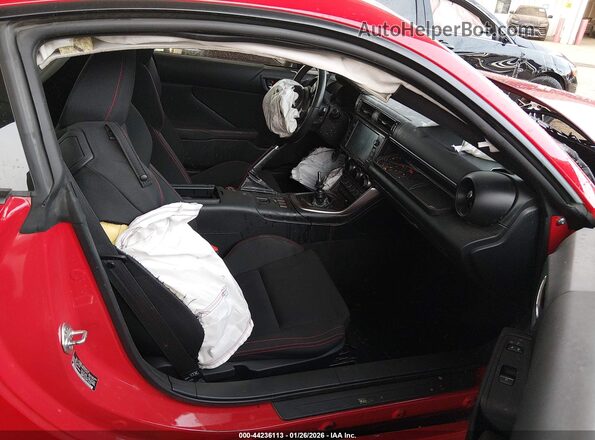 JF1ZDBB19R9702815 2024 SUBARU BRZ Red Вид салону спереду