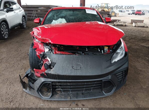 JF1ZDBB19R9702815 2024 SUBARU BRZ Red Вид щитка приладів